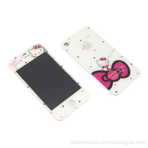 LCD Screen Display for iPhone 4/4S, with Popular Cartoon Design
